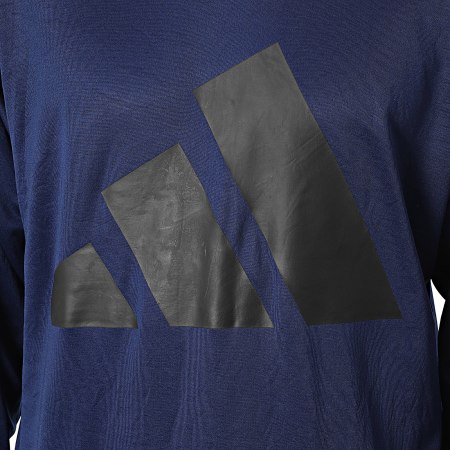 Adidas Sportswear - Ensemble De Survêtement Big Logo KB6224 Bleu Marine Noir