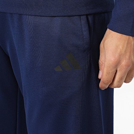 Adidas Sportswear - Ensemble De Survêtement Big Logo KB6224 Bleu Marine Noir