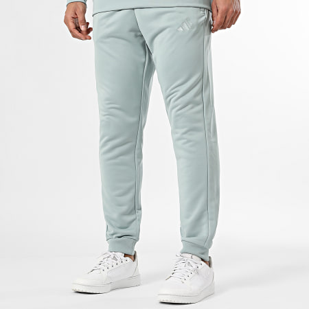 Adidas Sportswear - Ensemble De Survêtement Big Logo KB8782 Vert Clair
