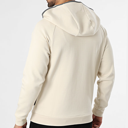BOSS - Hoodie met ritssluiting Sense 50557206 Beige