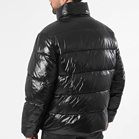 Calvin Klein - Doudoune Glossy Channeled Puffer 518G Noir