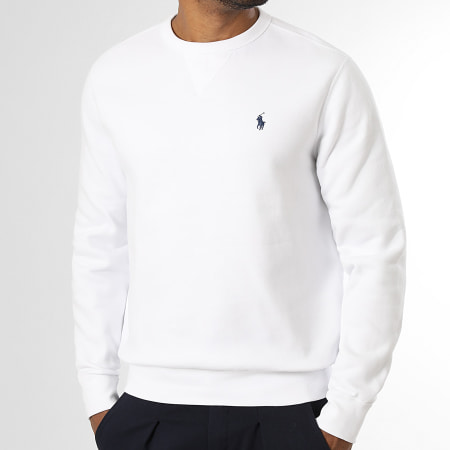 Polo Ralph Lauren - Sweat Crewneck Original Player Blanc