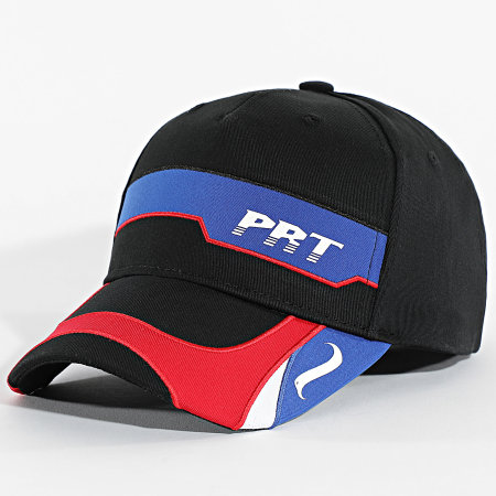 PRT - Casquette Lutèce Noir Rouge Bleu Roi