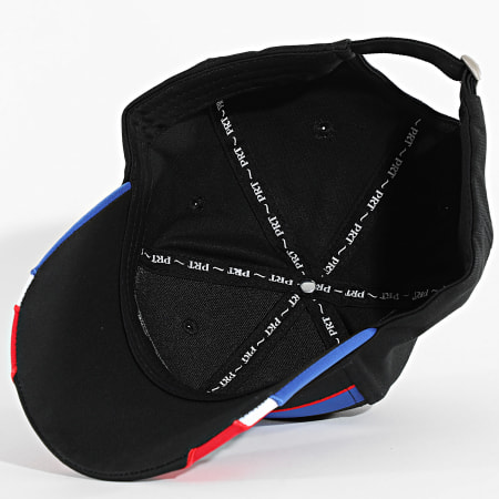 PRT - Casquette Lutèce Noir Rouge Bleu Roi