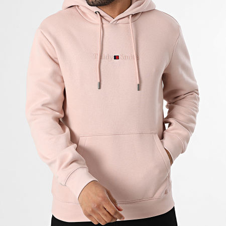 Teddy Smith - Sweat Capuche Jim 10816997D Rose