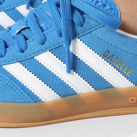 Adidas Originals - Baskets Femme Gazelle Indoor J JS3802 Blue Bird Footwear White Gum 2