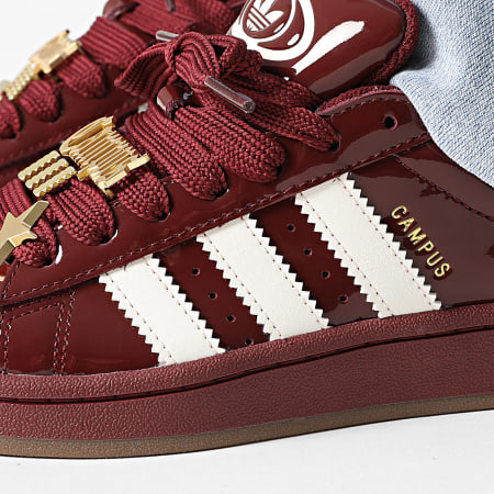 Adidas Originals - Baskets Femme Campus 00s W IH4362 Shadow Red Off White Gold Metallic