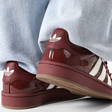 Adidas Originals - Baskets Femme Campus 00s W IH4362 Shadow Red Off White Gold Metallic