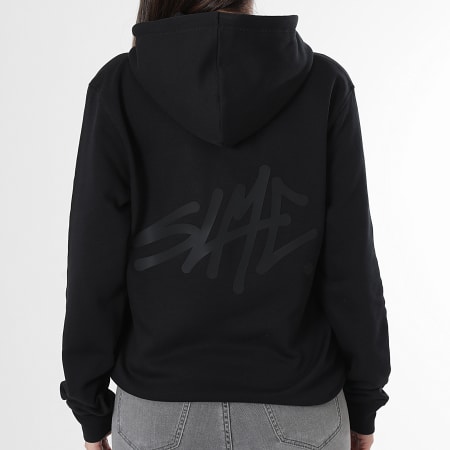 Sale Môme Paris - Sweat Capuche Femme SLME 3D Noir Noir