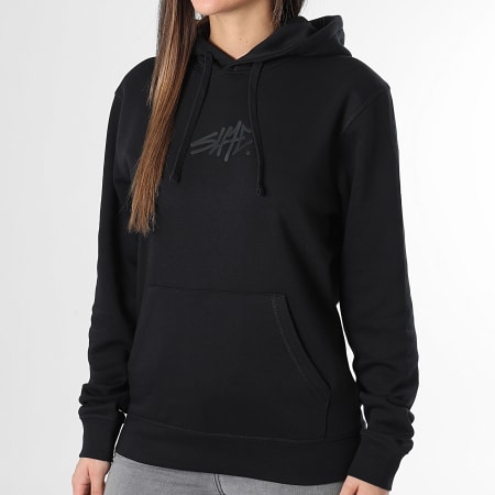 Sale Môme Paris - Sweat Capuche Femme SLME 3D Noir Noir