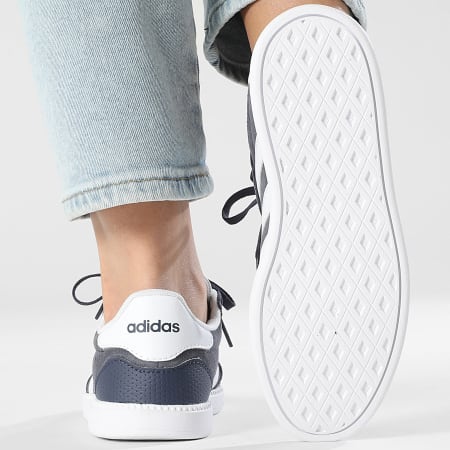 Adidas Performance - Zapatillas Mujer Breaknet Sleek KI3145 Sombra Azul Marino Calzado Blanco Negro Core