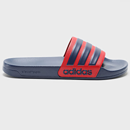 Adidas Sportswear - Claquettes Adilette Shower IH9024 Dark Blue Better Scarlet