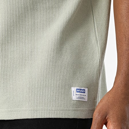 Hugo Blue - Tee Shirt Oversize Nuwaffle 50534434 Vert Clair