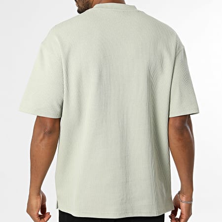Hugo Blue - Tee Shirt Oversize Nuwaffle 50534434 Vert Clair
