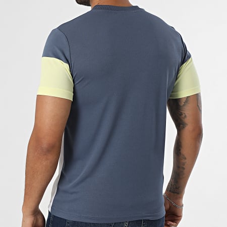 Sergio Tacchini - T-Shirt Prave 40845 Blu Grigio Bianco Giallo