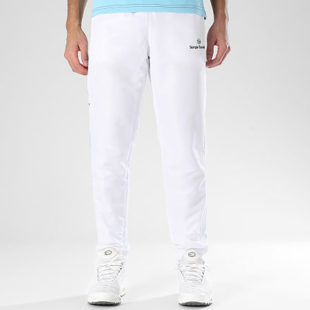 Sergio Tacchini - Pantalon Jogging Termoli 41559 Blanc Bleu Clair