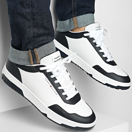 Tommy Hilfiger - Baskets Core Lite Leather Block 5713 Desert Sky