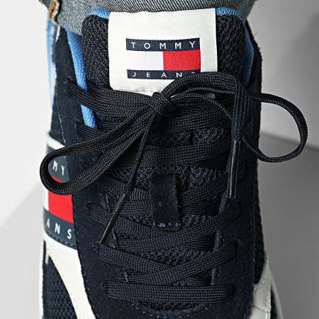 Tommy Jeans - Baskets Technical Runner Essential 1537 Navy Sphere Blue