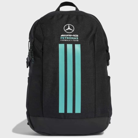 Adidas Sportswear - Sac A Dos DNA 3 Stripes AMG Mercedes KF1774 Noir Bleu Turquoise Blanc
