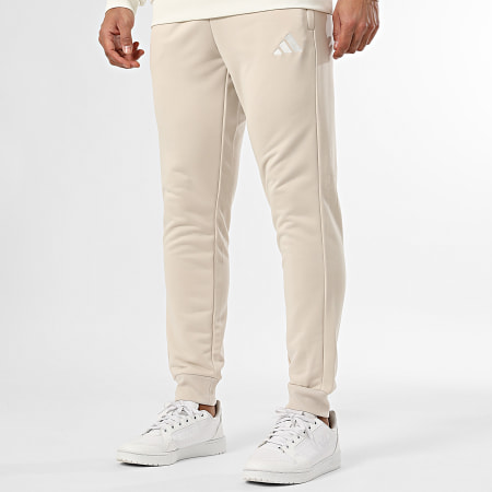 Adidas Sportswear - Ensemble De Survêtement Big Logo KB8780 Beige