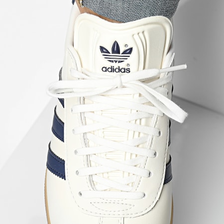 Adidas Originals - Baskets Gazelle JI0209 Cloud White Dark Blue Gum 4