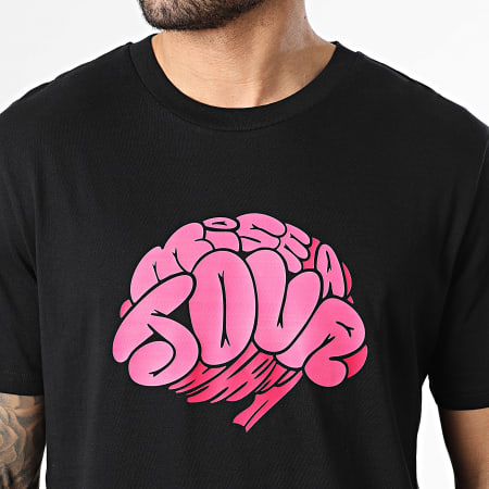 Kanoé X Mise A Jour - Tee Shirt Oversize Bless Me Noir