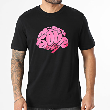 Kanoé X Mise A Jour - Tee Shirt Oversize Bless Me Noir