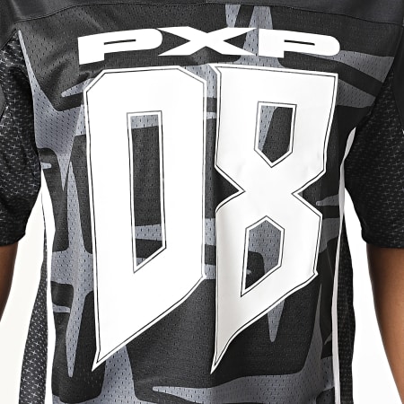 Project X Paris - Maillot Jersey 2611126 Noir Gris Anthracite