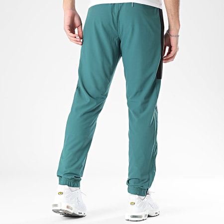 Sergio Tacchini - Pantalone Jogger Caspio 41433 Verde Scuro Nero Bianco