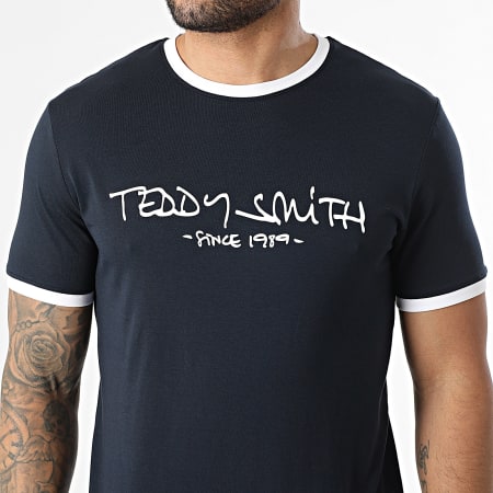 Teddy Smith - T-Shirt Ticlass 11017833D Marine Blauw