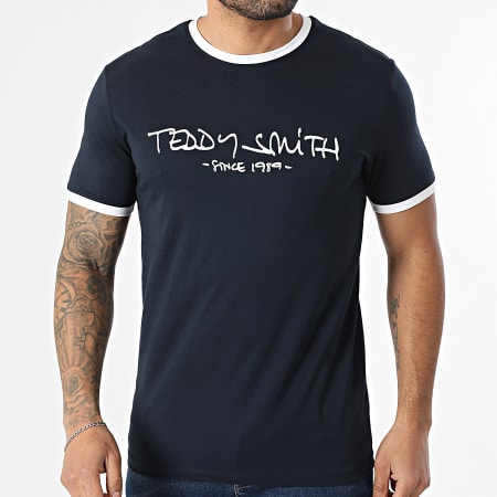 Teddy Smith - T-Shirt Ticlass 11017833D Marine Blauw