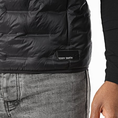 Teddy Smith - Plumífero Sin Mangas Toran 12018203D Negro