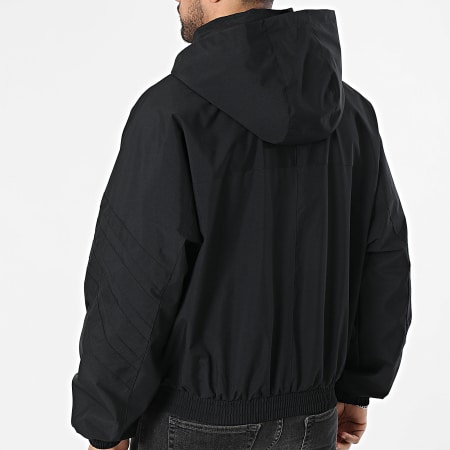 Uniplay - Chaqueta Capucha Cremallera 018 Negro Blanco