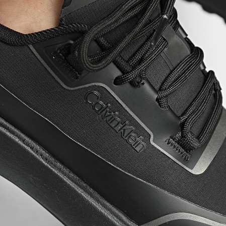 Calvin Klein - Baskets City Runner Laceup Tech Mix 2045 Black Coal Gunmetal