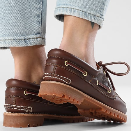 Timberland - Shoes Woman Authentic Boat 51304 Brown - Ryses