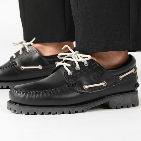 Timberland - Sneakers Authentic Boat A2PDQ Black Full Grain - Ryses