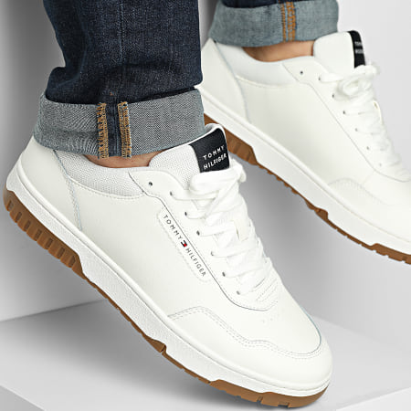 Tommy Hilfiger - Baskets Core Lite Leather Block 5713 Rwb