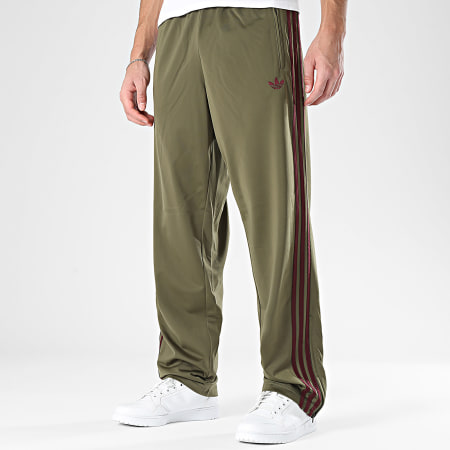 Adidas Originals - Pantalon Jogging A Bandes Firebird KE1649 Vert Kaki