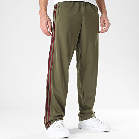 Adidas Originals - Pantalon Jogging A Bandes Firebird KE1649 Vert Kaki