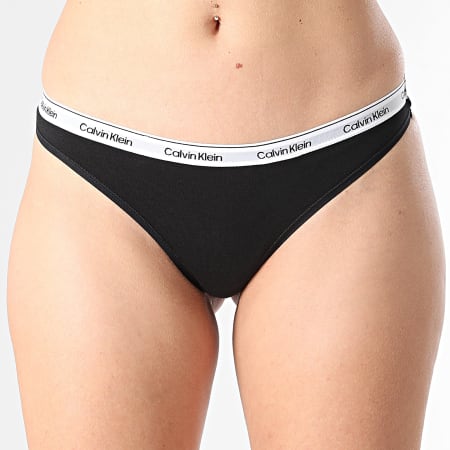 Calvin Klein - String Dames QD5043E Zwart