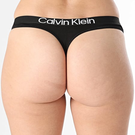 Calvin Klein - String Vrouwen QD5292 Zwart