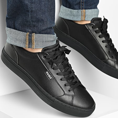 Hugo Azul - Zapatillas Morrie Tennis 50558226 Negro