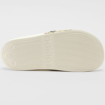 Adidas Performance - Chanclas Mujer Adilette Shower IG3682 Off White Core Black Magic Beige Leopardo