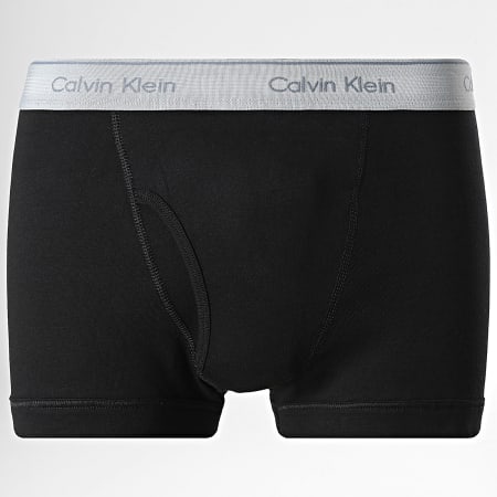 Calvin Klein - Lot De 5 Boxers NB1897 Noir Bleu Clair Corail
