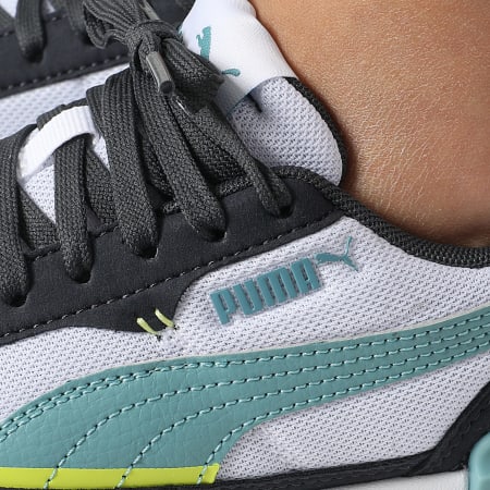 Puma - Zapatillas Mujer Graviton Jr 381987 White Sea Blue Strong Gray