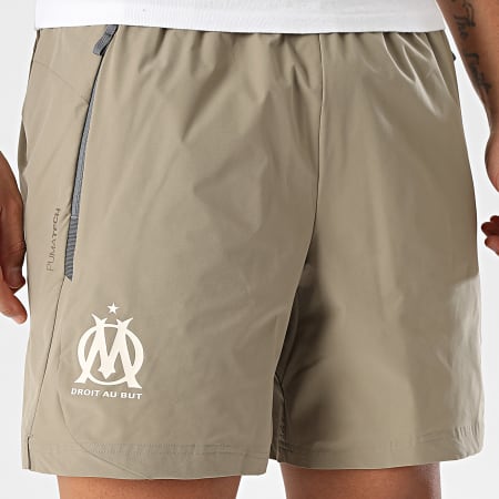 Puma - Short Jogging Relaxed PumaTech Woven OM 781565 Vert Kaki