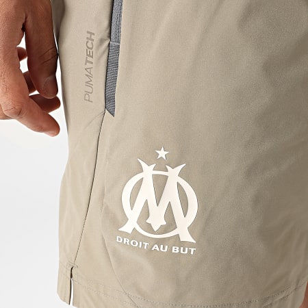 Puma - Short Jogging Relaxed PumaTech Woven OM 781565 Vert Kaki