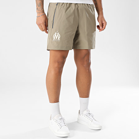 Puma - Short Jogging Relaxed PumaTech Woven OM 781565 Vert Kaki