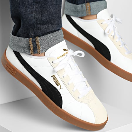 Puma - Zapatillas Puma Club II SD 400715 Puma White Puma Black