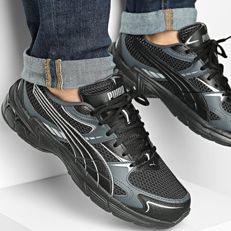 Puma - Zapatillas Milenio Tech 2000 2Tone 404914 Black Strong Gray Silver